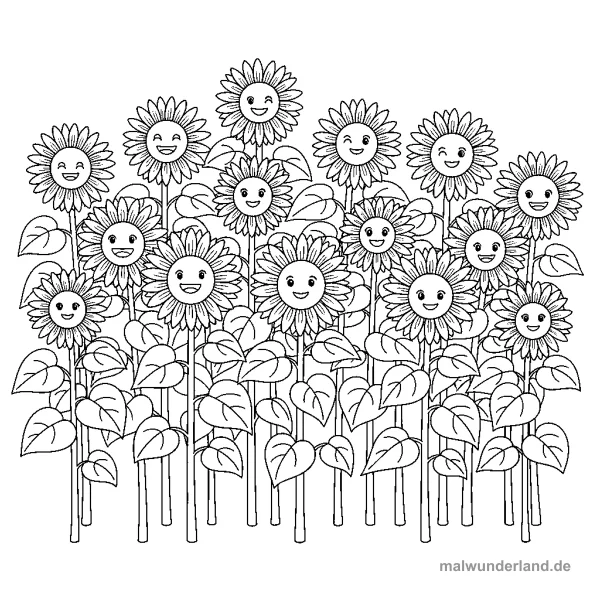 Sonnenblumenfeld
