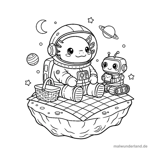 Picknick auf dem Asteroiden
