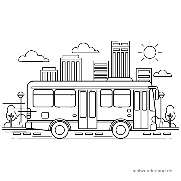 Großer Bus