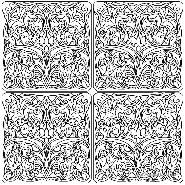 Jugendstil-Blüten