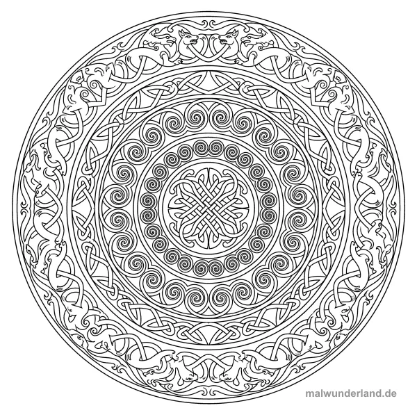 Keltisches Mandala
