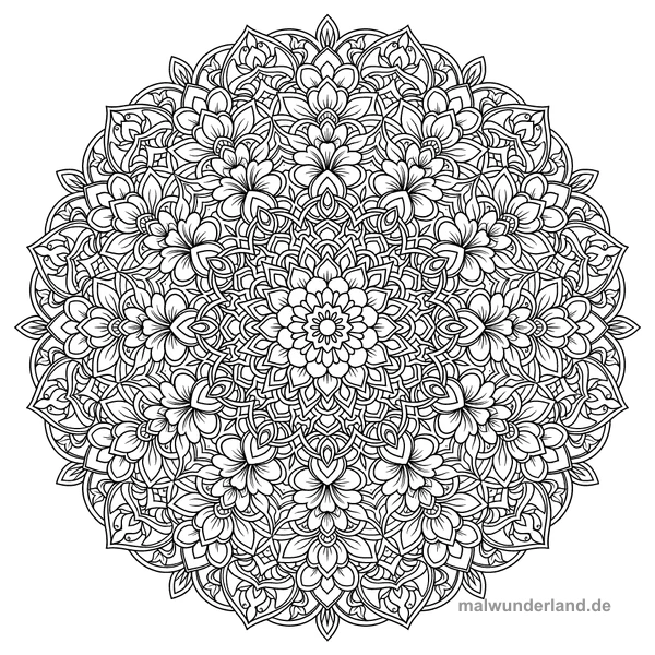 Blumen-Mandala