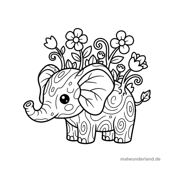 Element-Tiere: Erd-Elefant