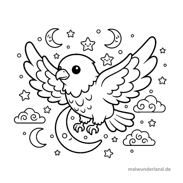 Element-Tiere: Luft-Adler