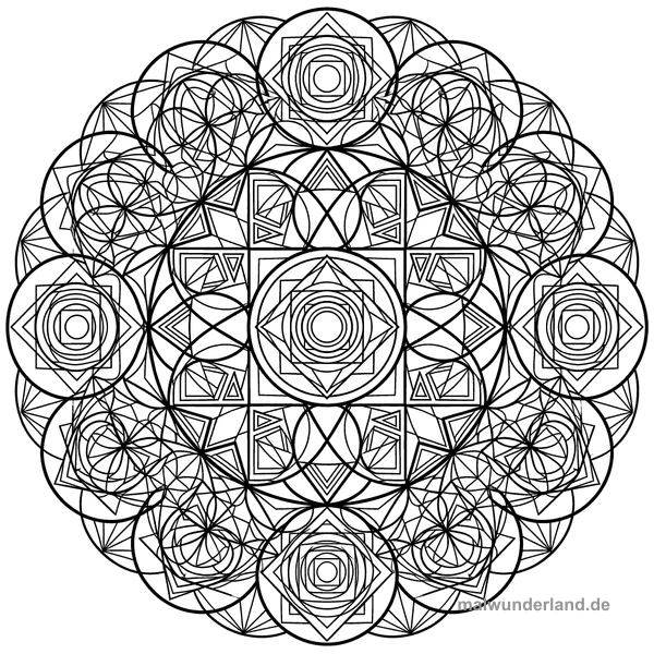 Geometrisches Mandala
